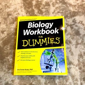 Biology Workbook For Dummies by Kratz Book